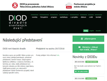 Tablet Screenshot of diod.cz